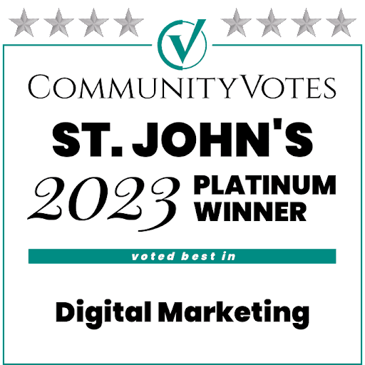 St. John’s 2023 Platinum Winner Digital Marketing
